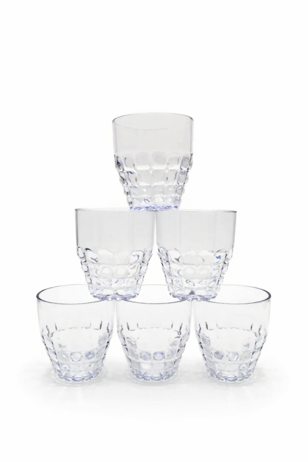 Acrylic Diamond Glass 6 Pcs