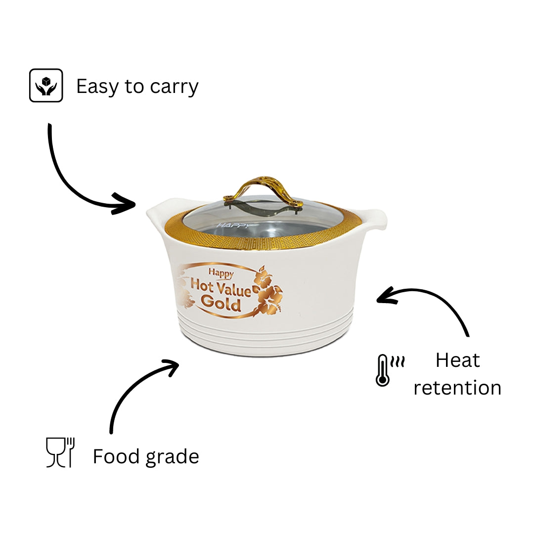 Happy Hot Value Gold Glass Top 4 Pcs Gift Pack - Image 16