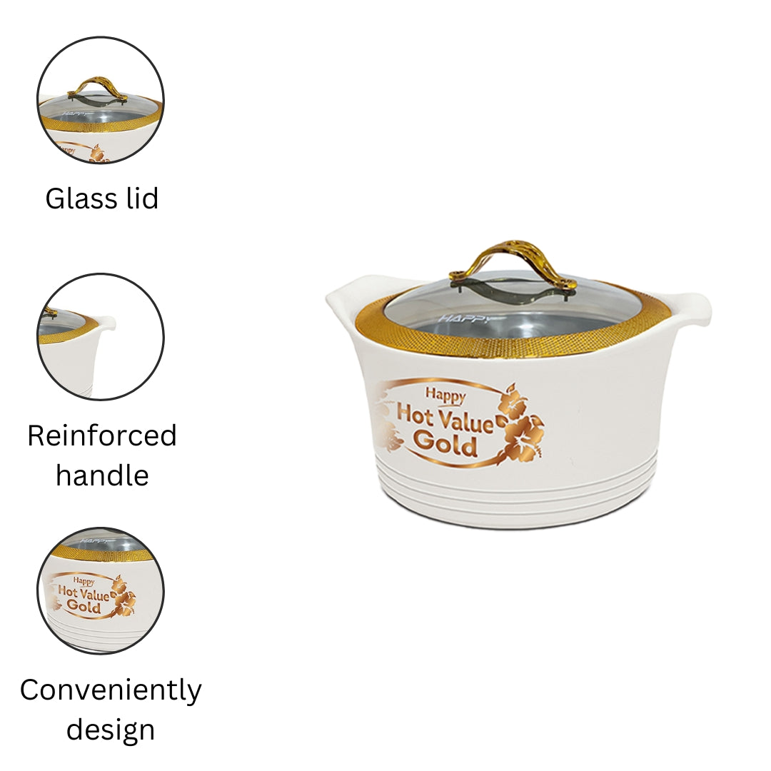 Happy Hot Value Gold Glass Top 4 Pcs Gift Pack - Image 17