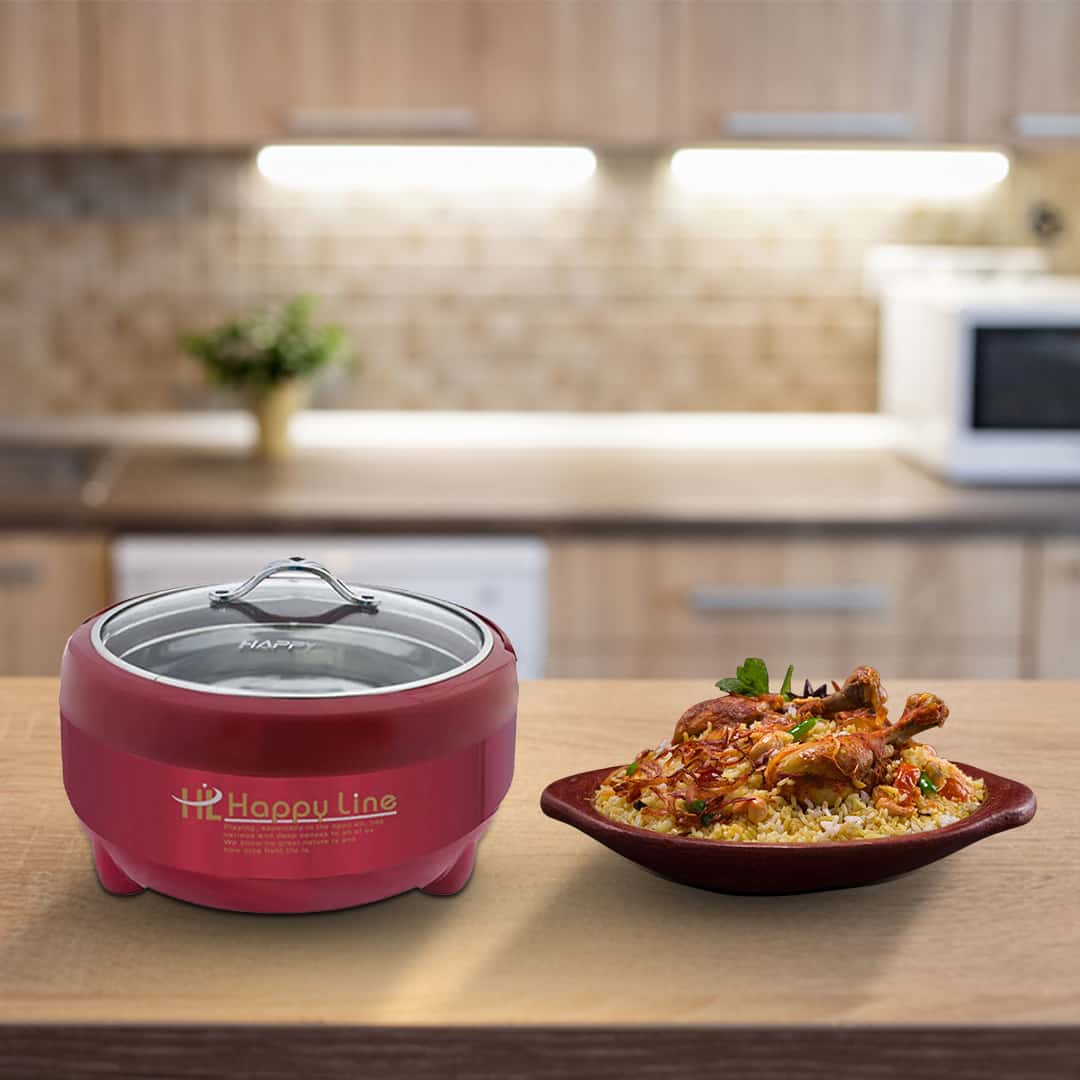 Happy Line Metallic Red Hotpot - Image 9