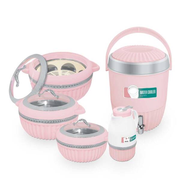 Arizona H-7 Glass Top Hotpot (Pink)