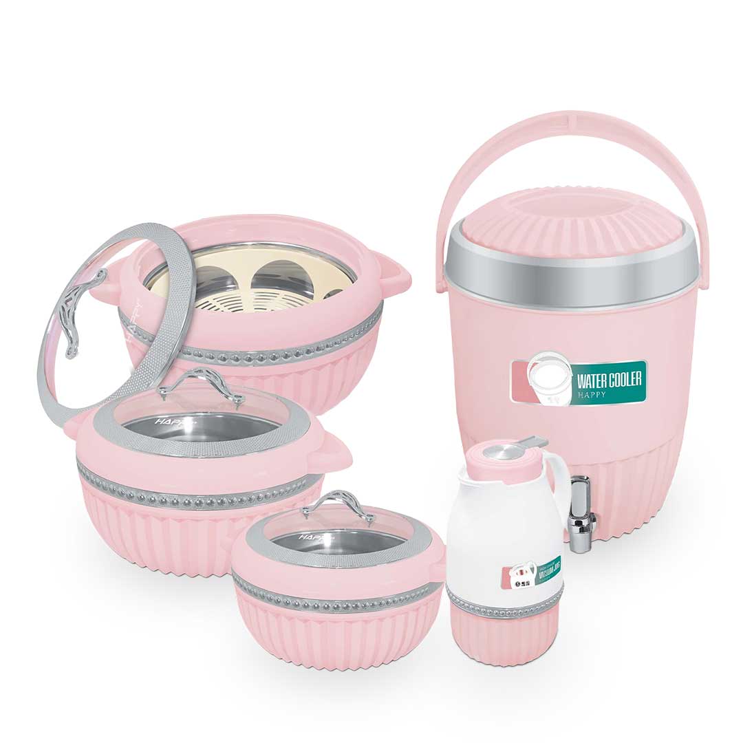 Arizona H-7 Glass Top Hotpot (Pink)