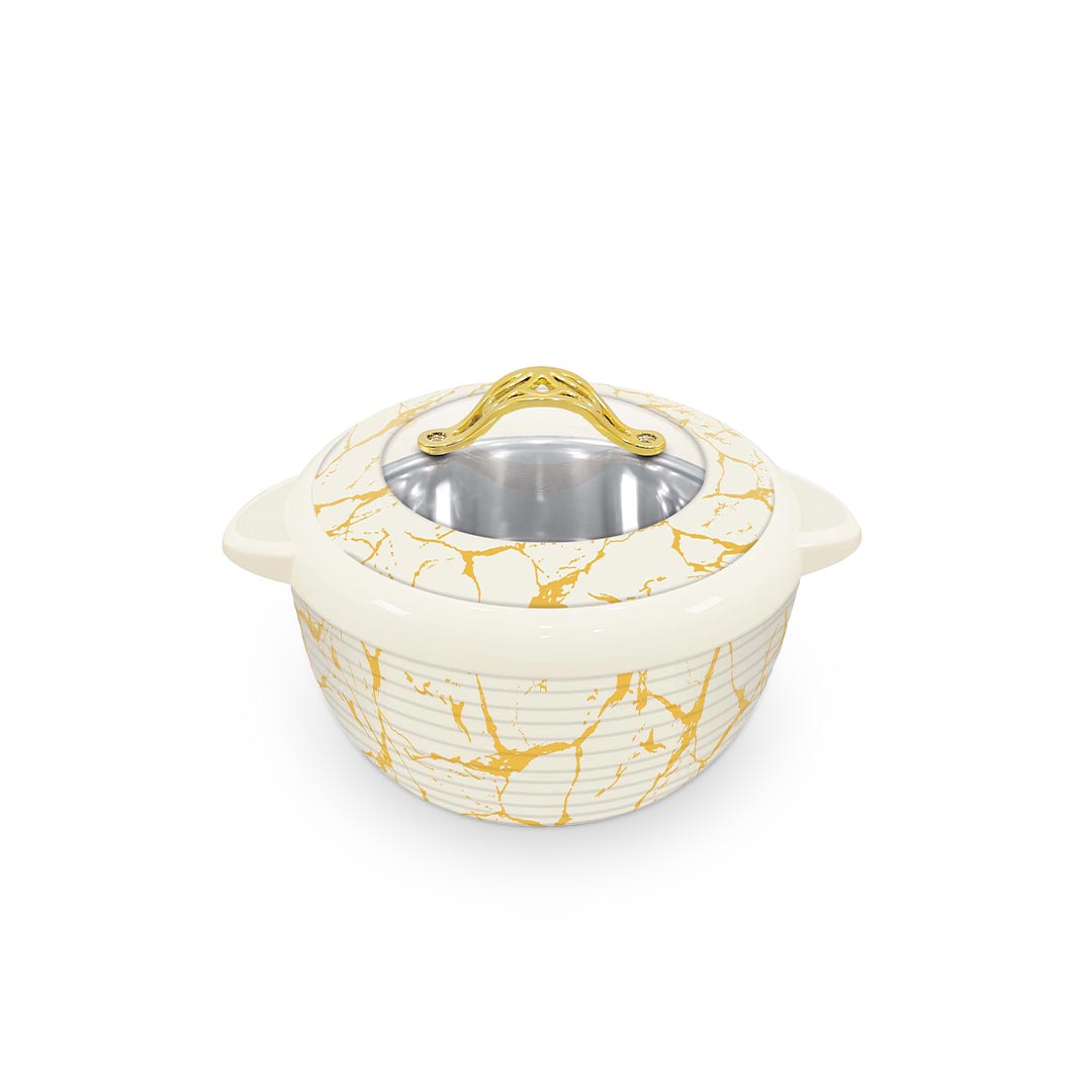 Happy Vhop Prima Glass Top 3 Pcs set White - Image 2