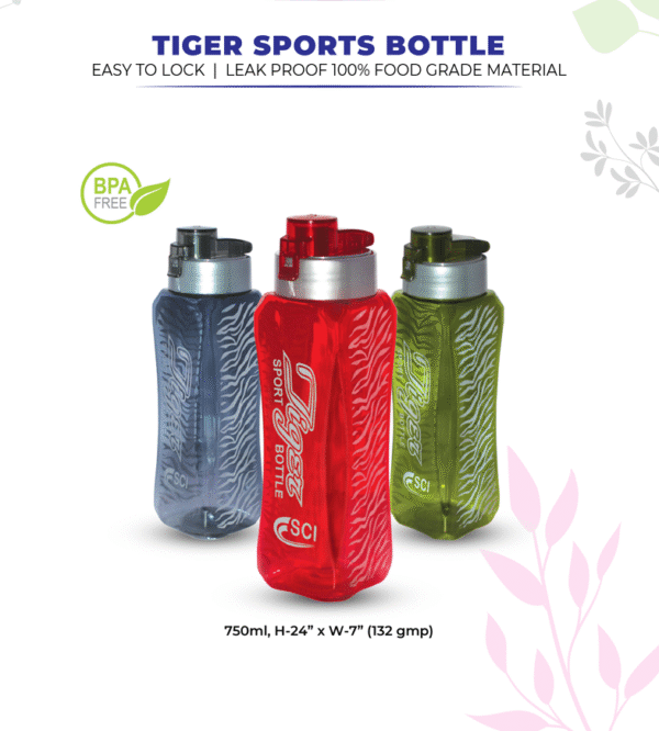 Tiger Water Bottle 750ml