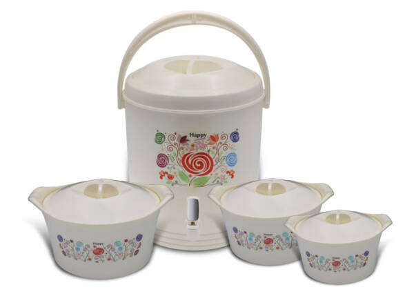 Happy Hot Value 4Pcs Hotpot Set