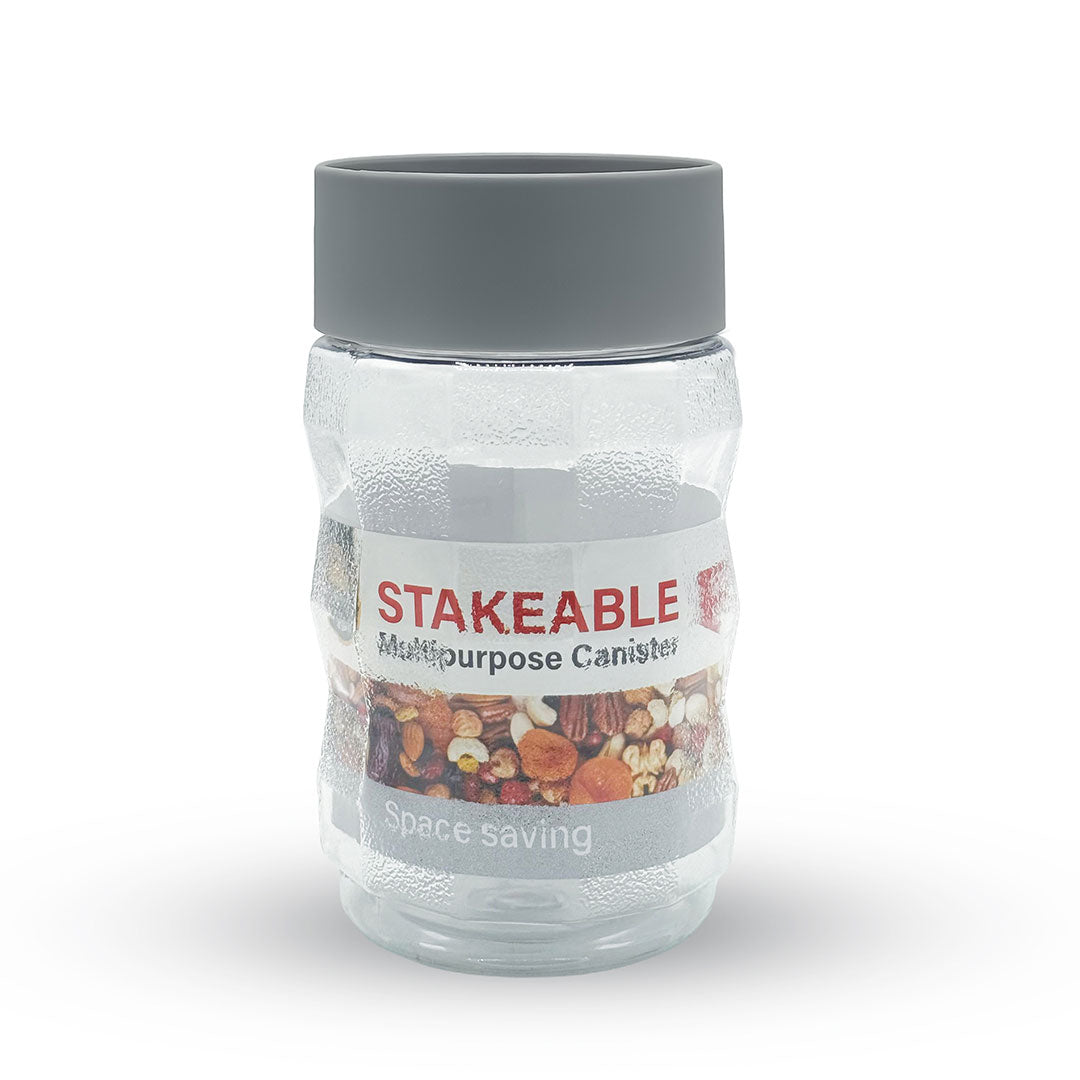 Happy Stakeable Plastic Jar (1000ml) - Image 6