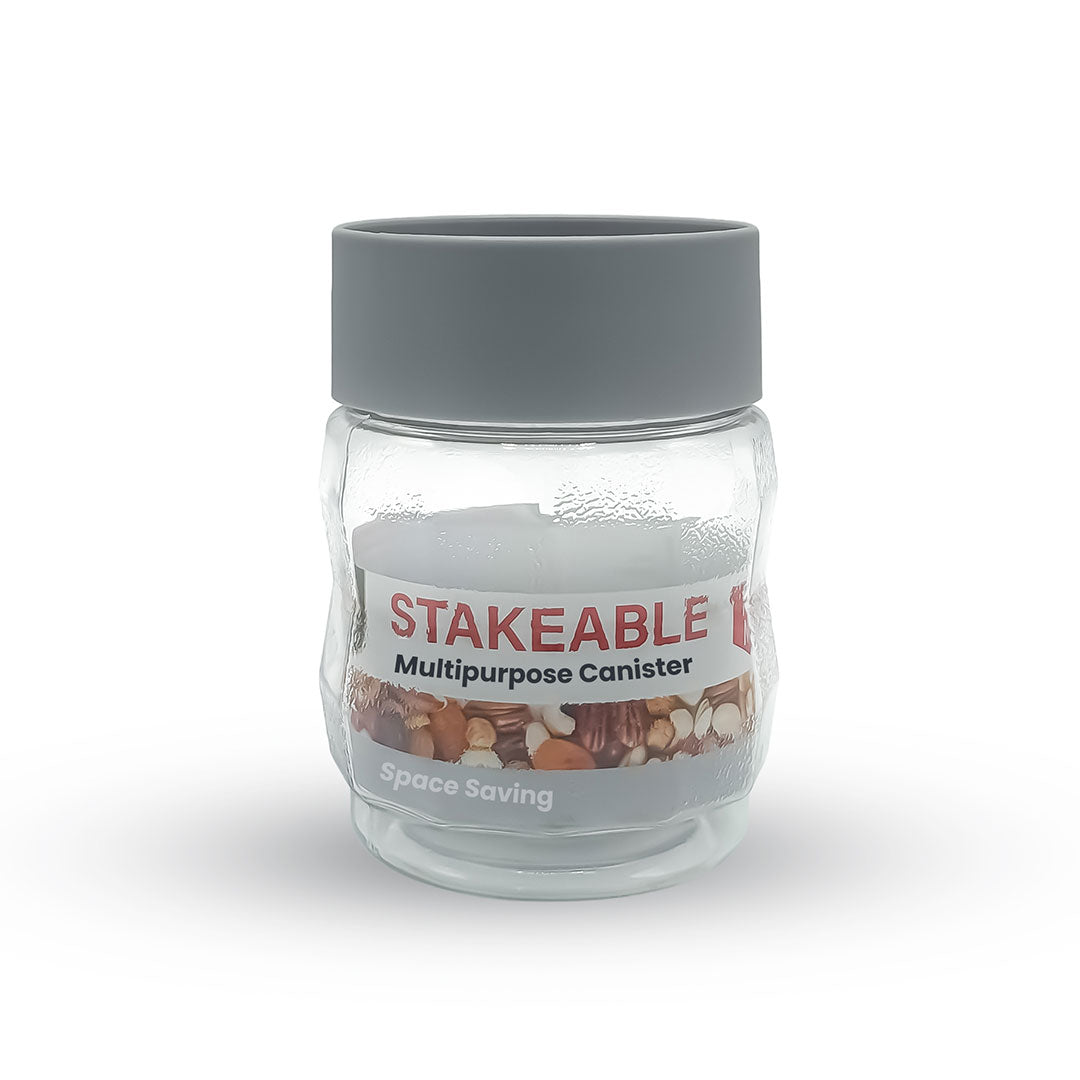 Happy Stakeable Plastic Jar (750ml) - Image 6