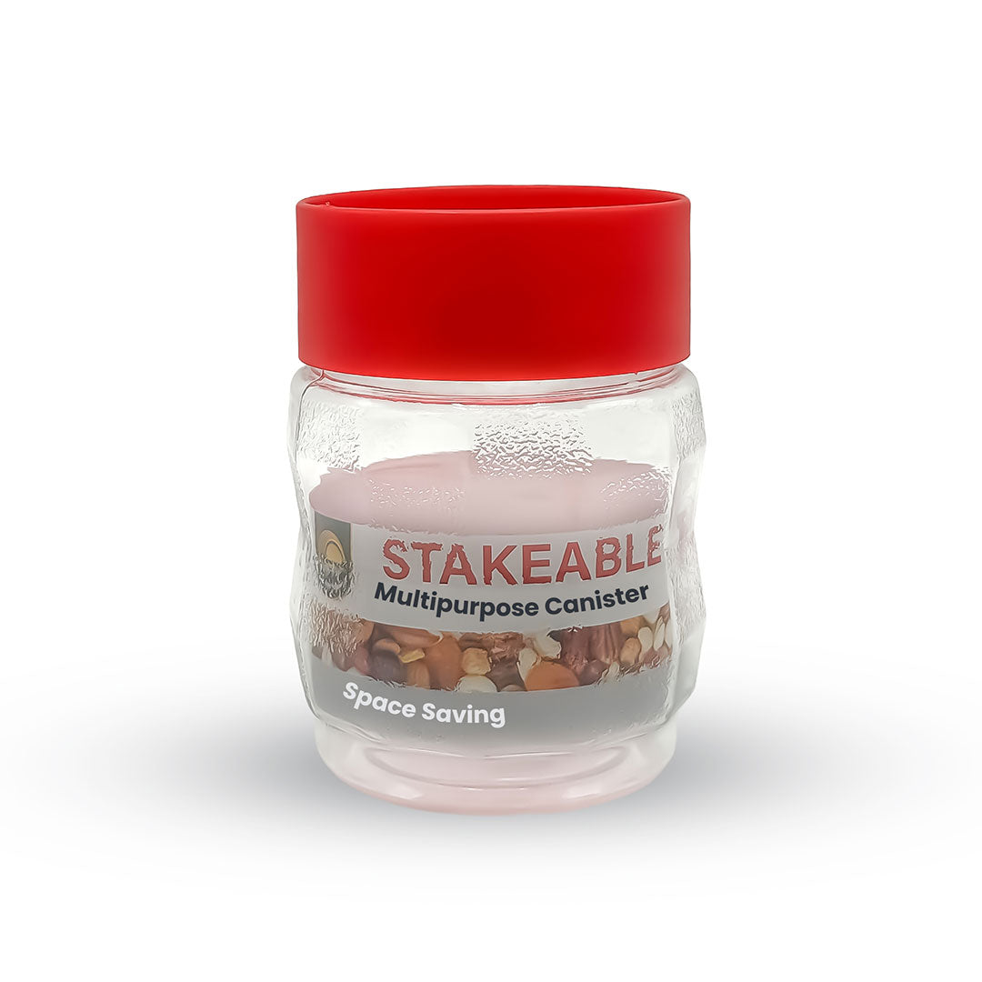 Happy Stakeable Plastic Jar (750ml) - Image 9