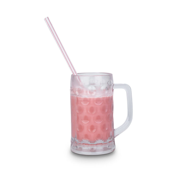 Happy Jumbo Clear Mug